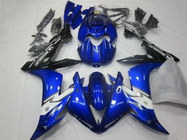 Wholesale 2004-2006 Yamaha YZF 1000 R1 Motorcycle Fairings - Blue White Glossy Black