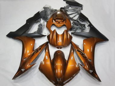Wholesale 2004-2006 Yamaha YZF 1000 R1 Motorcycle Fairings - Orange Matte Black