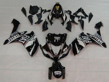 Wholesale 2007-2008 Yamaha YZF 1000 R1 Motorcycle Fairings - White Black Fiat