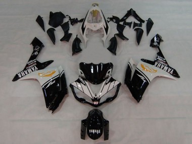 Wholesale 2007-2008 Yamaha YZF 1000 R1 Motorcycle Fairings - White Black Orange Dolphin