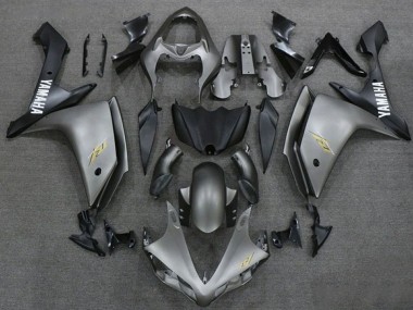 Wholesale 2007-2008 Yamaha YZF 1000 R1 Motorcycle Fairings - Dark Silver Matte Black