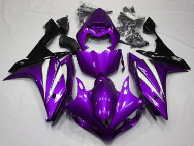Wholesale 2007-2008 Yamaha YZF 1000 R1 Motorcycle Fairings - Purple White Black