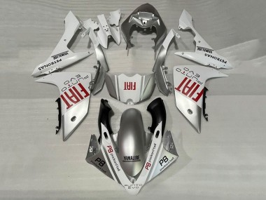 Wholesale 2007-2008 Yamaha YZF 1000 R1 Motorcycle Fairings - Silver White Red Fiat