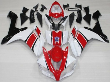 Wholesale 2007-2008 Yamaha YZF 1000 R1 Motorcycle Fairings - White Red Black