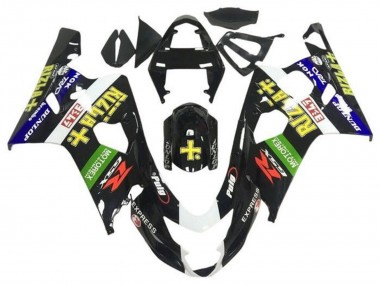 Wholesale 2004-2005 Suzuki GSXR 600 / GSXR 750 Motorcycle Fairings - Glossy Black Blue Green Yellow Rizla