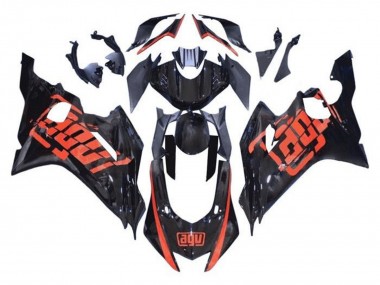 Wholesale 2017-2023 Yamaha YZF R6 Motorcycle Fairings - Glossy Black Red AGV