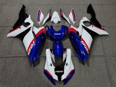 Wholesale 2017-2023 Yamaha YZF R6 Motorcycle Fairing - White Red Blue Black