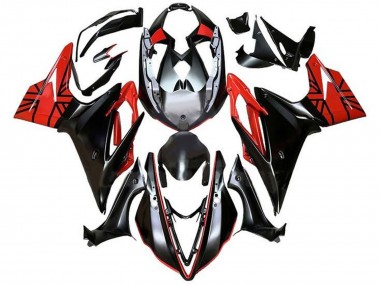 Wholesale 2013-2016 Triumph Daytona 675 Triple Motorcycle Fairings - Silver Red Glossy Black