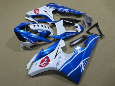 Wholesale 2006-2008 Triumph Daytona 675 Triple Motorcycle Fairings - White Blue