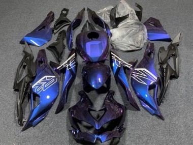 Wholesale 2019-2025 Kawasaki ZX4R ZX-4RR Motorcycle Fairings - Purple Blue Gradient