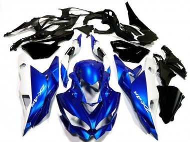 Wholesale 2019-2025 Kawasaki ZX4R ZX-4RR Motorcycle Fairings - White Blue