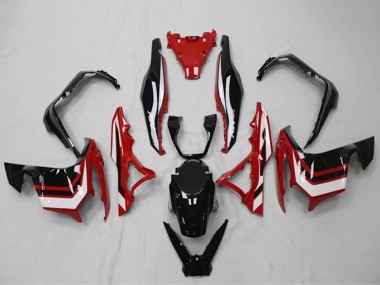 Wholesale 2018-2021 Honda ADV150 Motorcycle Fairings - White Red Glossy Black