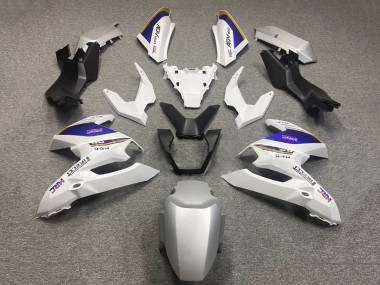 Wholesale 2022-2024 Honda ADV160 Motorcycle Fairings - White Blue HRC