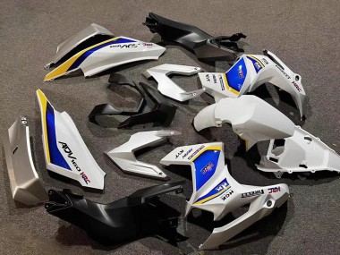 Wholesale 2022-2024 Honda ADV160 Motorcycle Fairings - White Blue Yellow HRC