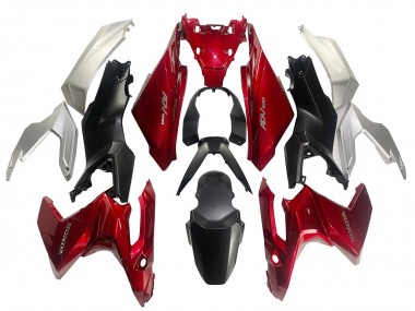 Wholesale 2022-2024 Honda ADV160 Motorcycle Fairings - Silver Red Matte Black