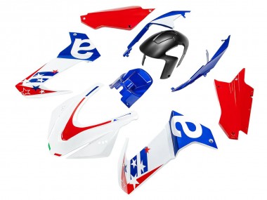 Wholesale 2020-2024 Aprilia RS660 Motorcycle Fairing - White Blue Red