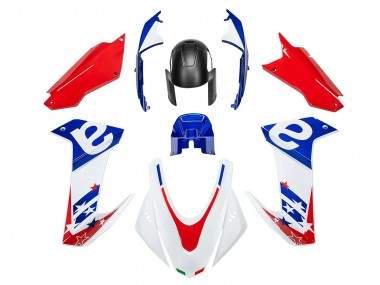 Wholesale 2020-2024 Aprilia RS660 Motorcycle Fairing - White Blue Red