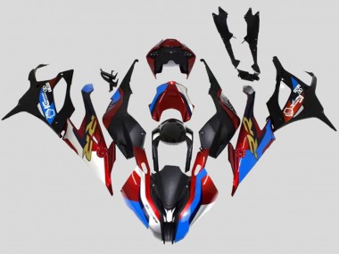 Wholesale 2019-2022 BMW S1000RR Motorcycle Fairings - Black Blue Red Gold
