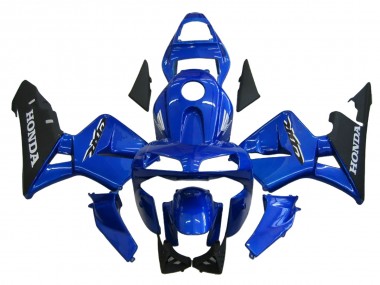 Wholesale 2003-2004 Honda CBR600RR Motorcycle Fairing - Blue Matte Black