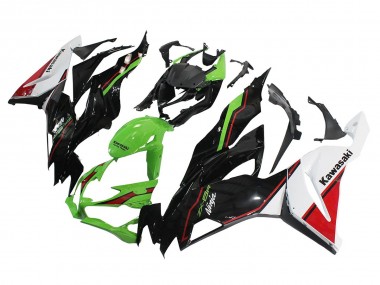 Wholesale 2019-2022 Kawasaki ZX6R Motorcycle Fairings - Green Glossy Black White Red