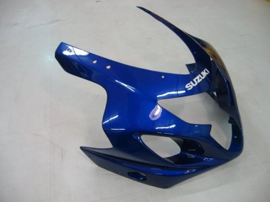 Wholesale 2004-2005 Suzuki GSXR 600/750 Motorcycle Fairings - Blue Grey Glossy Black