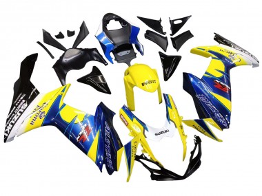 Wholesale 2011-2024 Suzuki GSXR 600/750 Motorcycle Fairings - Yellow Blue White Black Corona Extra Alstare
