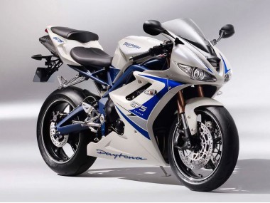 Wholesale 2006-2008 Triumph Daytona 675 Motorcycle Fairings - Silver White Blue