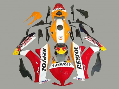 Wholesale 2012-2016 Honda CBR1000RR Motorcycle Fairings - White Orange Red Yellow HRC Repsol