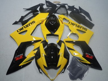Wholesale 2005-2006 Suzuki GSXR 1000 Motorcycle Fairing - Yellow Glossy Black