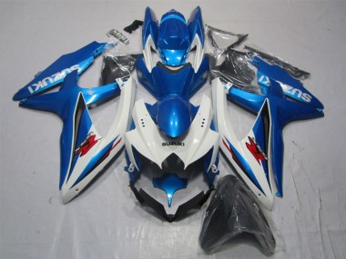 Wholesale 2007-2008 Suzuki GSXR 1000 Motorcycle Fairing - White Blue Red
