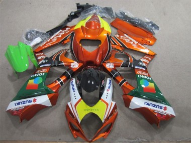 Wholesale 2007-2008 Suzuki GSXR 1000 Motorcycle Fairings - Orange Yellow White Red Green Monster