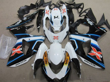 Wholesale 2009-2016 Suzuki GSXR 1000 Motorcycle Fairings - White Blue Yellow Black Brux Dark Dog