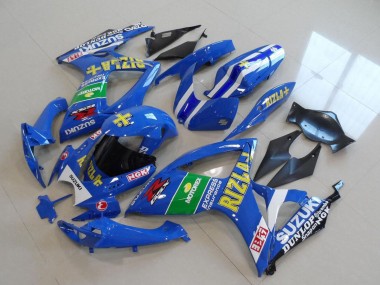 Wholesale 2006-2007 Suzuki GSXR 750 Motorcycle Fairings - Blue White Green Black Gold Rizla