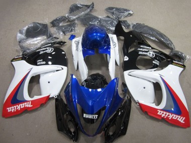 Wholesale 2008-2020 Suzuki GSXR 1300 Hayabusa Motorcycle Fairings - White Blue Red Makita