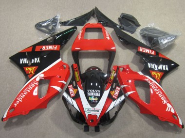 Wholesale 1998-1999 Yamaha YZF R1 Motorcycle Fairings - Red White Black Santander