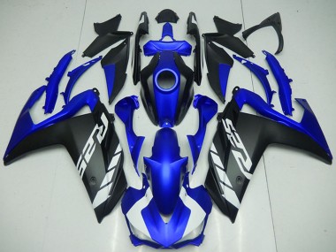 Wholesale 2015-2018 Yamaha YZF R3 Motorcycle Fairings - Blue Matte Black
