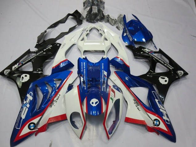 Alien Blue and White 09-14 S1000RR Fairings Alien Blue and White 09-14 S1000RR Fairings