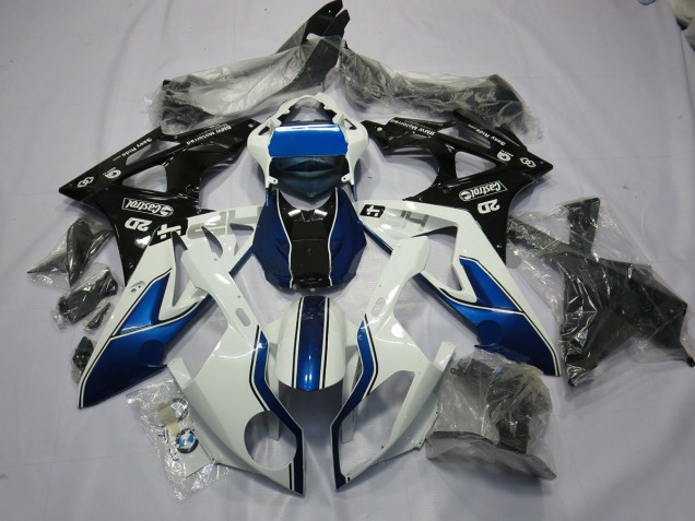 Alien Blue and White 09-14 S1000RR Fairings Alien Blue and White 09-14 S1000RR Fairings