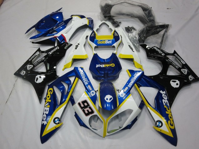 Alien Blue and White 09-14 S1000RR Fairings Alien Blue and White 09-14 S1000RR Fairings