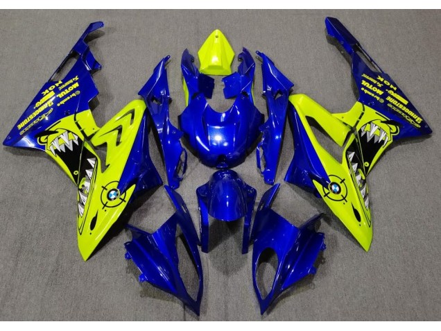 Alien Blue and White 09-14 S1000RR Fairings Alien Blue and White 09-14 S1000RR Fairings
