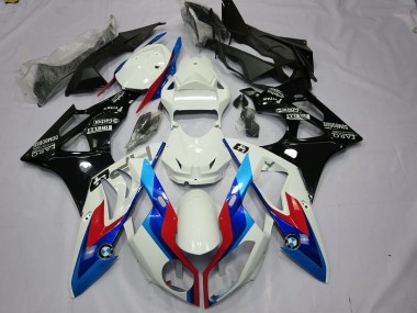 Alien Blue and White 09-14 S1000RR Fairings