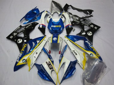 Alien Blue and White 09-14 S1000RR Fairings