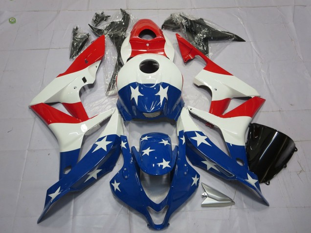 American Flag 07-08 CBR600RR Fairings American Flag 07-08 CBR600RR Fairings
