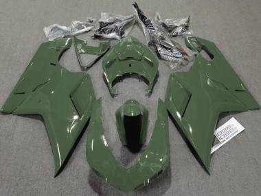 Army Green Gloss 07-14 Ducati 848 1098 1198 Fairings