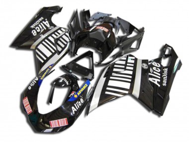 Black Alice 07-14 Ducati 848 1098 1198 Fairings