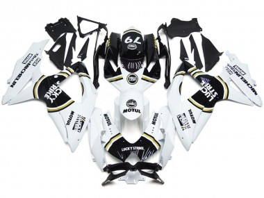Black Lucky Strike 79 08-10 GSXR 600-750 Fairings