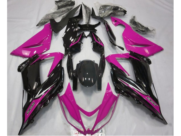 Black and Pink 13-18 ZX6R Fairings Black and Pink 13-18 ZX6R Fairings