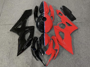 Black and Red 05-06 GSXR 1000 Fairings