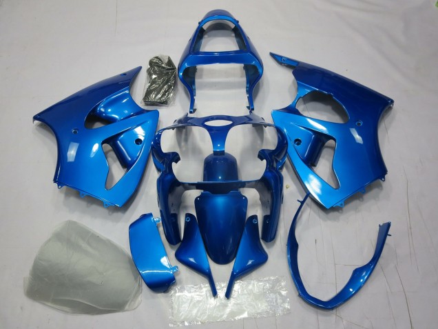 Blue 00-02 ZX6R Fairings