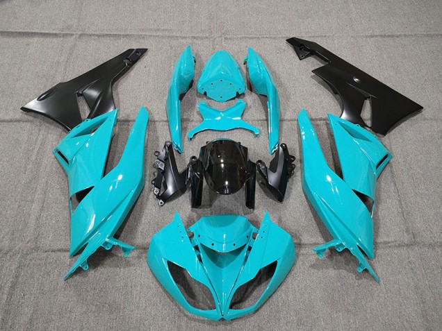 Blue 09-12 ZX6R Fairings